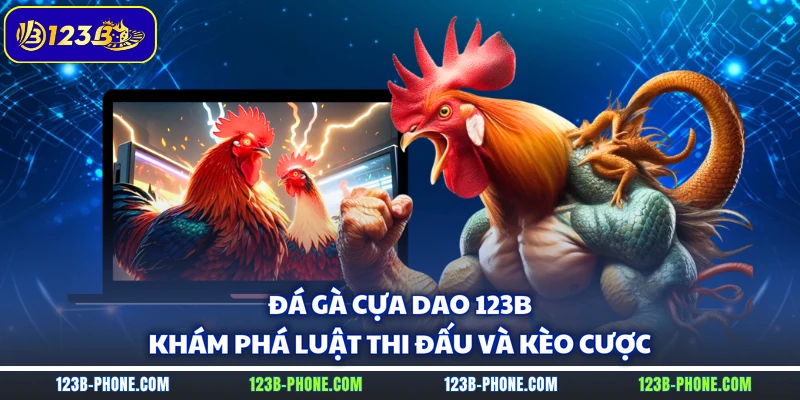Đá Gà Cựa Dao 123B - Khám Phá Luật Thi Đấu Và Kèo Cược