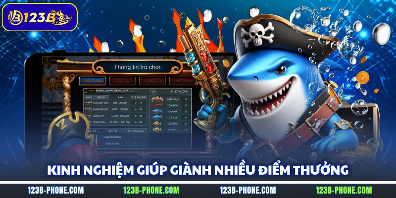 Kinh nghiệm giúp giành nhiều điểm thưởng